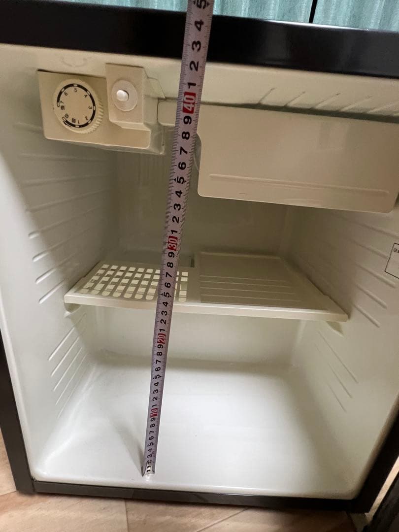 DAEWOO ブラック冷蔵庫 45×45×50 一人暮らし　45L