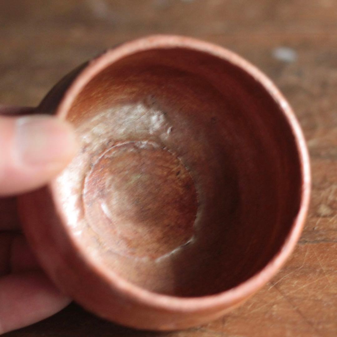 赤楽 小碗 No.5 大盃 小服茶碗 茶籠茶碗 古美術