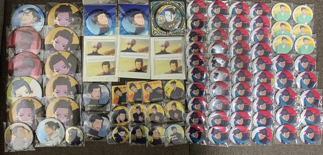 夏油傑 缶バッジまとめ売り