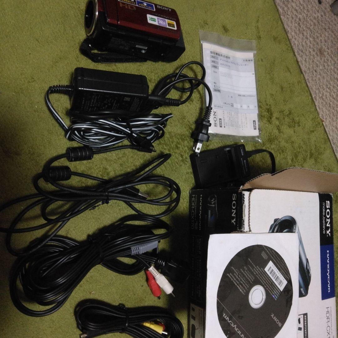SONY ソニー ハンディカム HDR-CX170 ビデオカメラ付属品+α