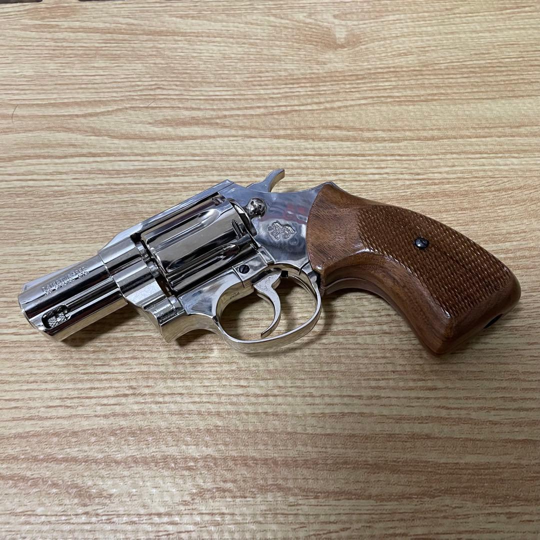 (現状品) タナカ コルト デテクティブスペシャル38 シルバー ガスリボルバー