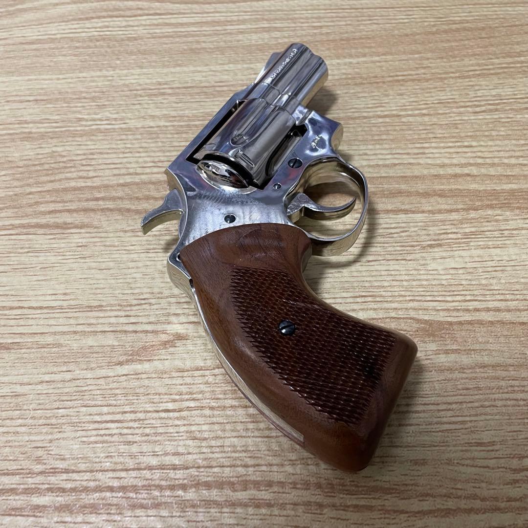 (現状品) タナカ コルト デテクティブスペシャル38 シルバー ガスリボルバー