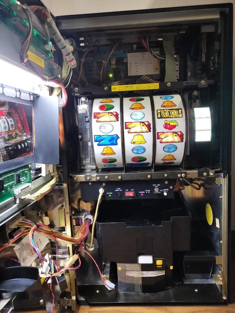 パチスロ実機】オリンピア☆南国育ち25【オートプレイ付コイン不要機付