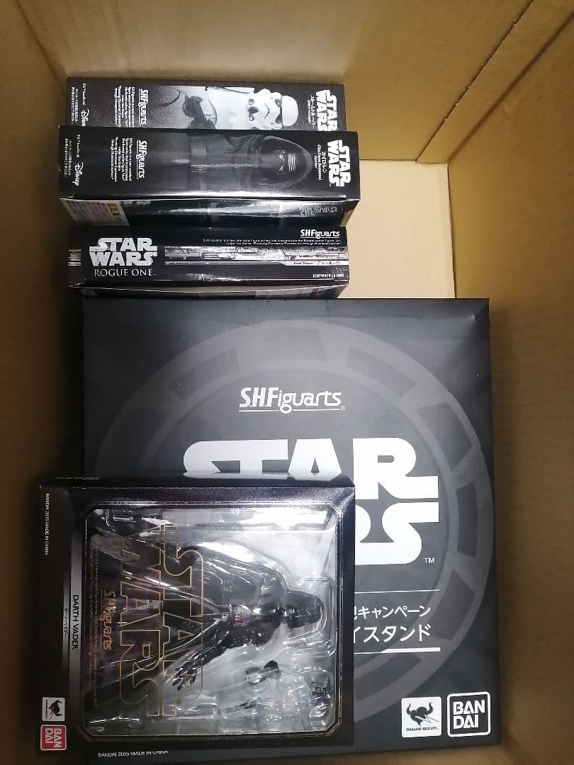 専用化　４体　開封品　注意２点必読　S.H.Figuarts スターウォーズ