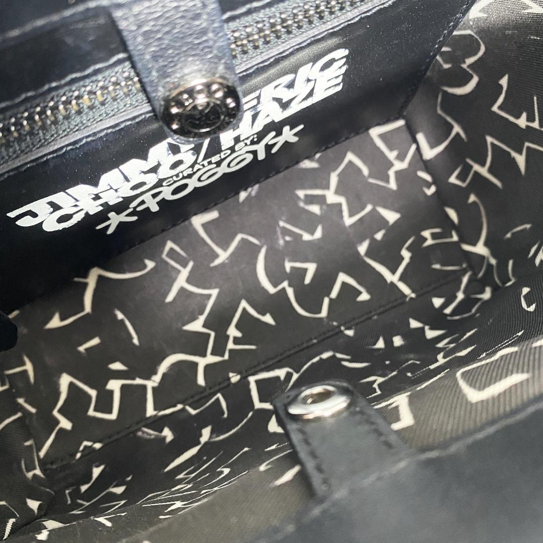 JIMMY CHOO×ERIC HAZE BLACK 2WAYハンドバッグ 美品