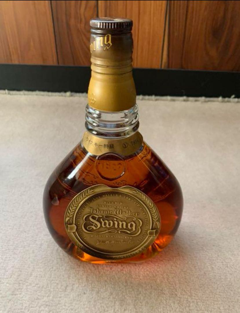 JOHNNIE WALKER SWINGメタルスクリュー(70〜80年代流通品) ウィスキー ジョニーウォーカー スウィング 750ml swing 70〜80年代
