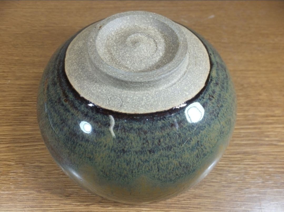 真作保証 13代 高取八仙 自作 高取焼 コレクター放出品 茶道具 福岡県