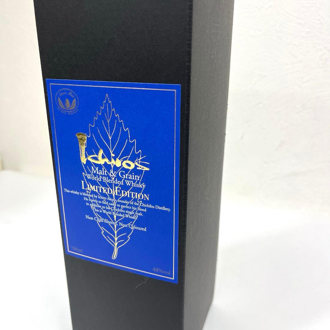 未開栓】イチローズモルト アンド グレーン リミテッドエディション 青