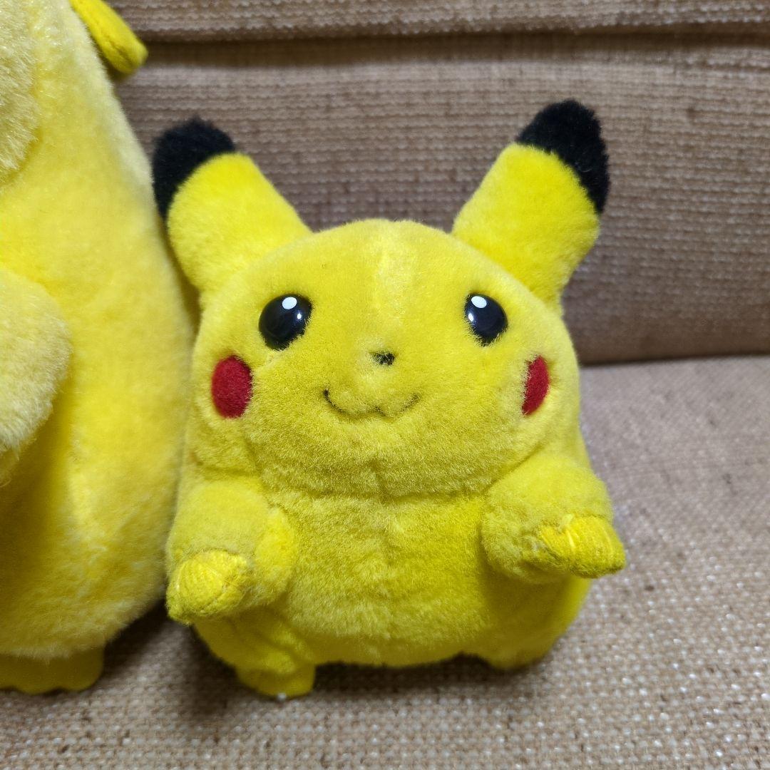 初期TOMY製 おしゃべりピカチュウ　ぬいぐるみ　ポケットモンスター　ポケモン