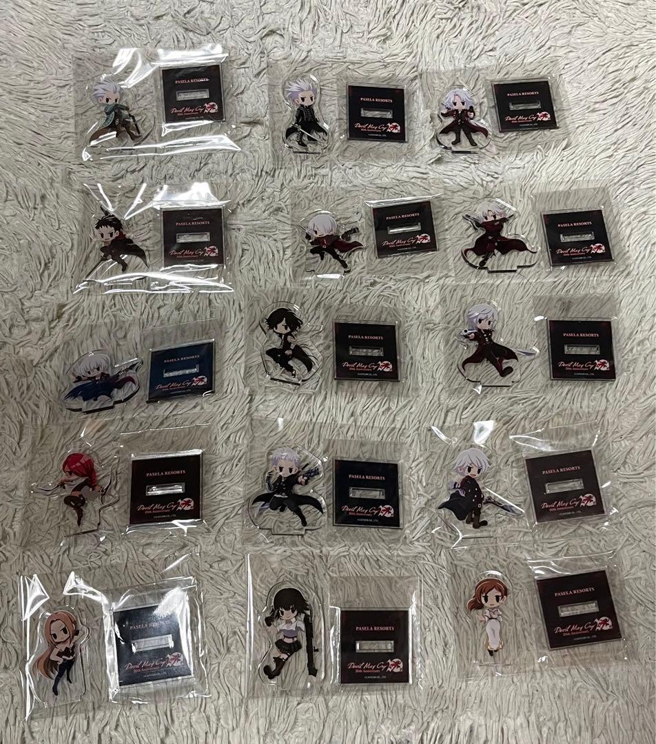 デビルメイクライ シリーズ×パセラ缶バッジ15種 コンプリートセット