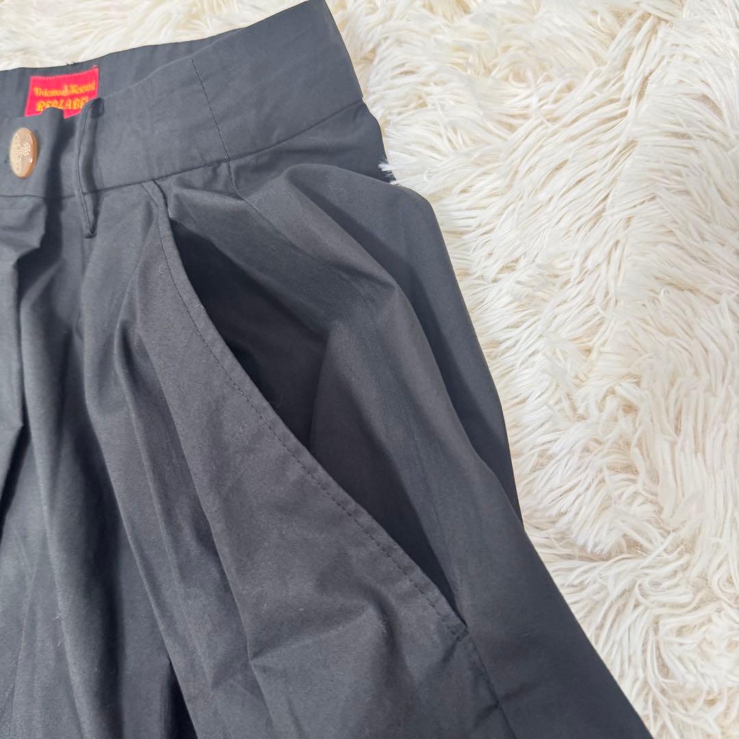 ヴィヴィアンウェストウッド　バルーンパンツ　サルエルハーフパンツ 黒