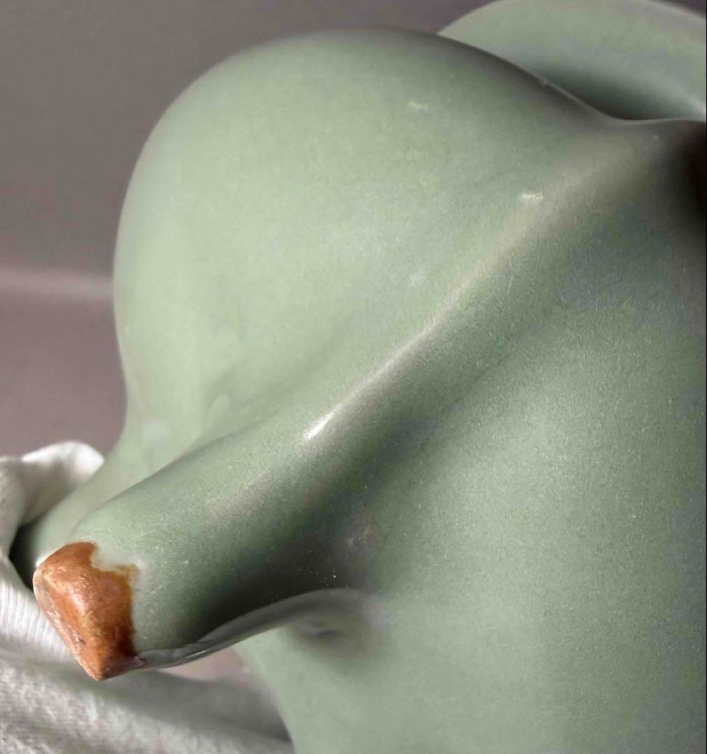 中国 青磁三つ足炉 f2251126