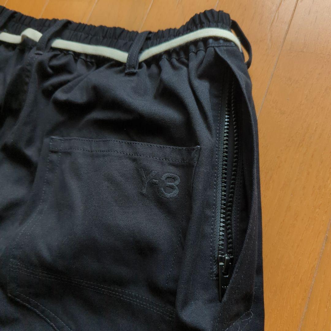 Y-3 M CANVAS WORKWEAR CROPPED PANTS ブラック - メルカリ