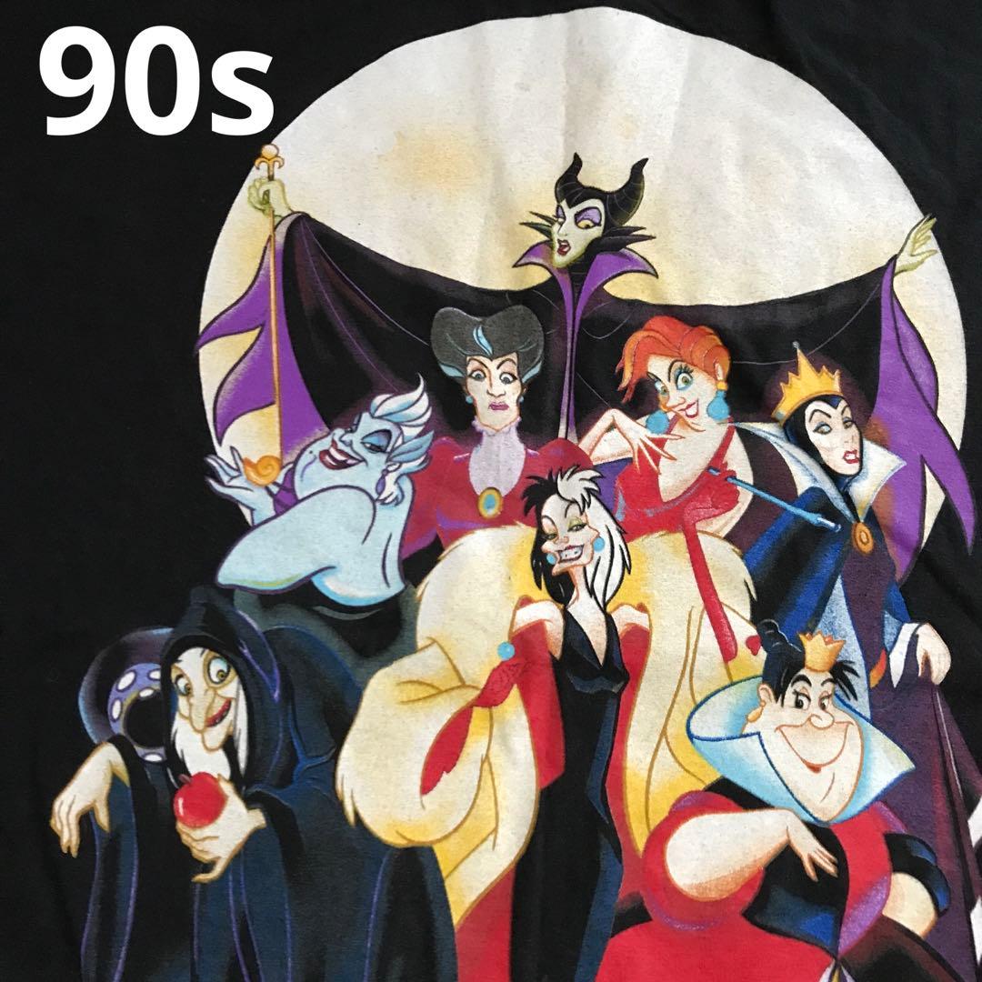 激レア ディズニーヴィランズ 90年代ヴィンテージ Tシャツ ディズニー