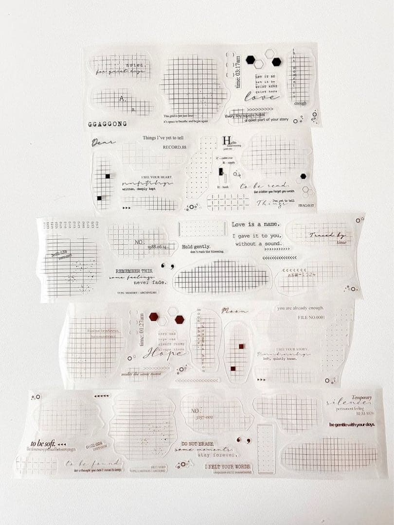 ggaggong 海外マスキングテープ マステ 【2584】