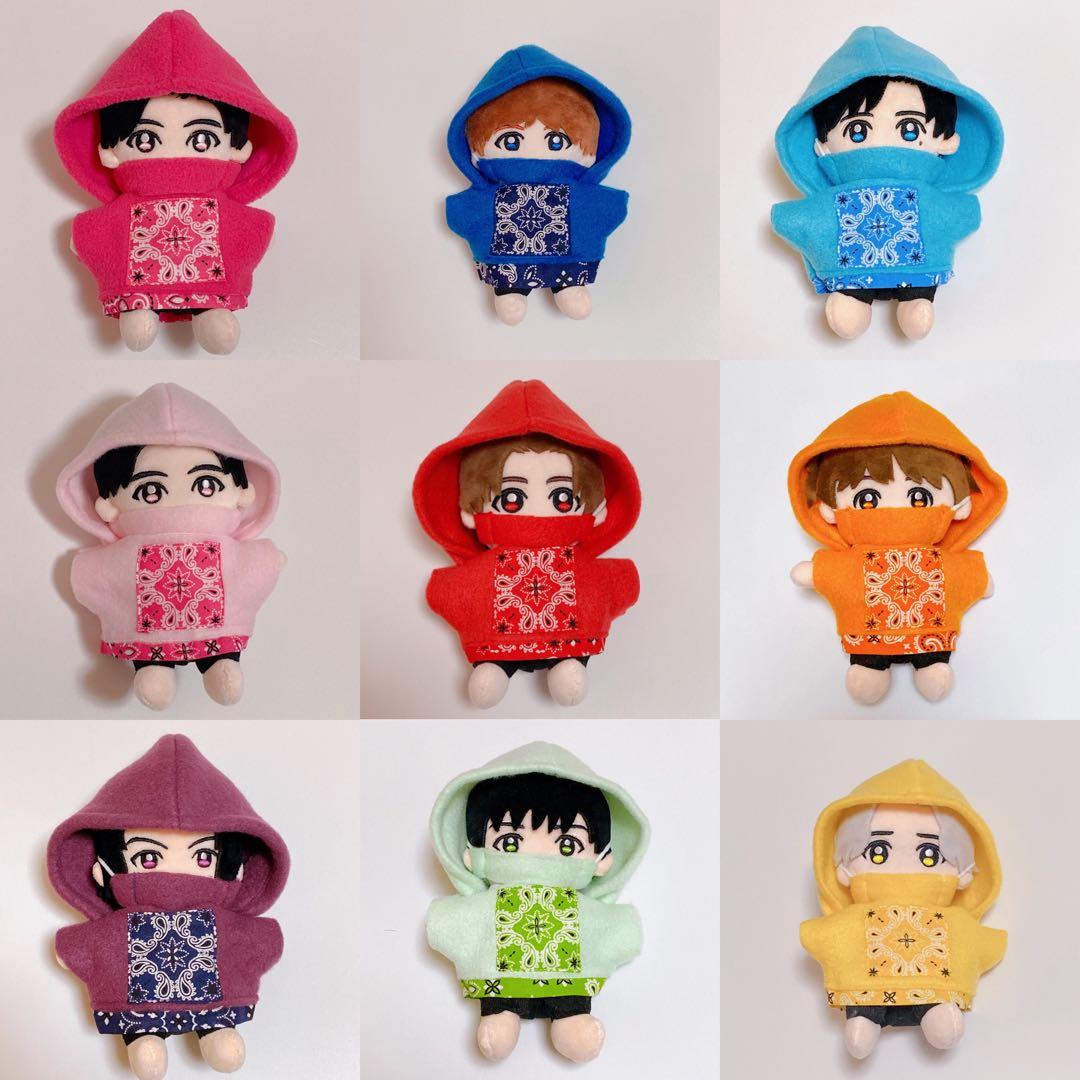 Hey!Say!JUMPぬいぐるみ衣類 カラーバージョン