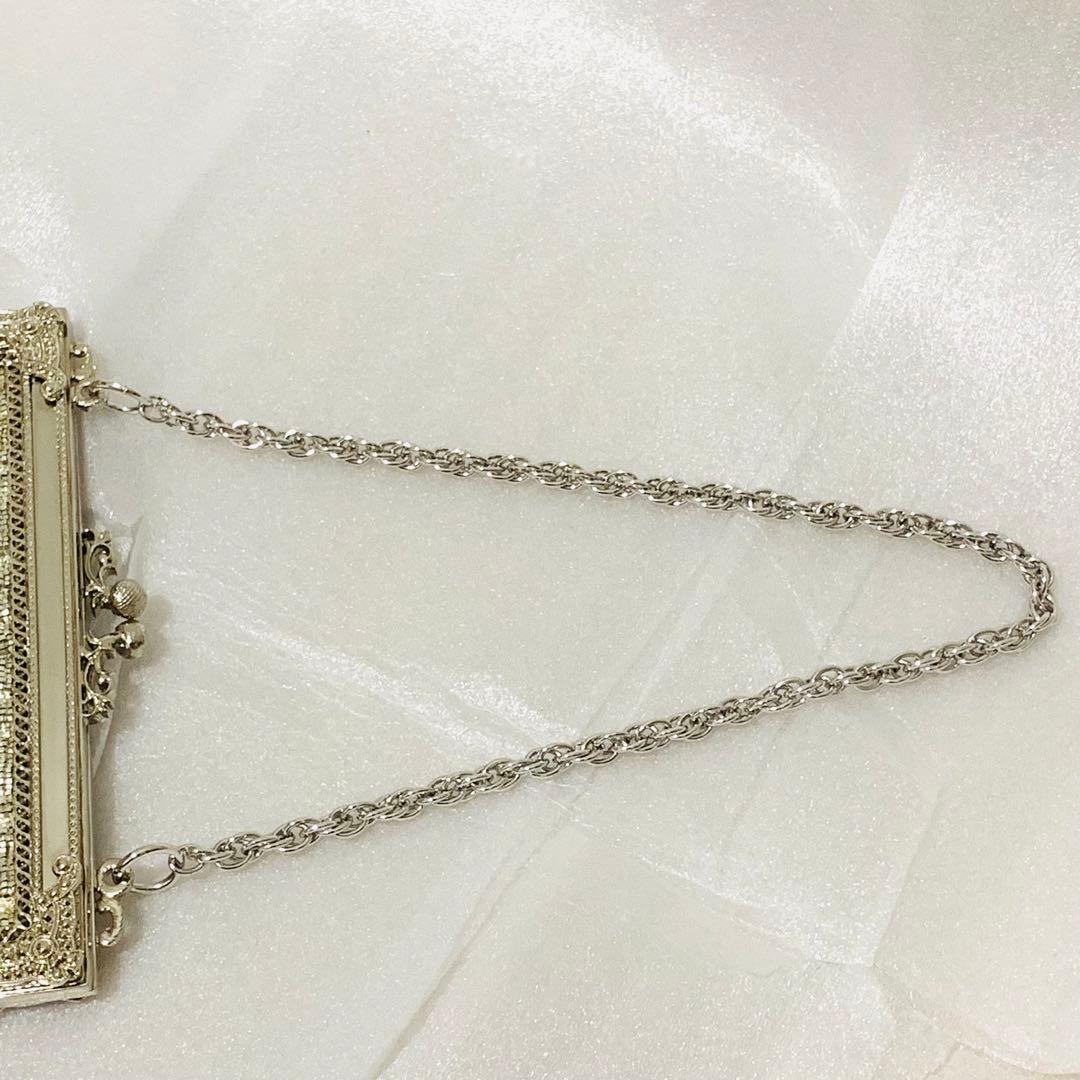 【超希少】Karat キャラット メタルビーズ バッグ チェーン 両面模様 総柄