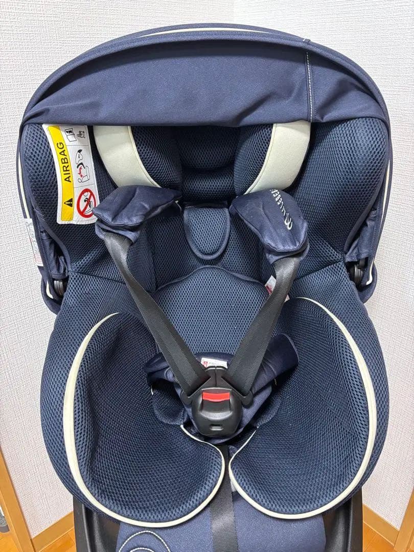 送料込】エールベベ KURUTTO5s チャイルドシート ISOFIX非対応