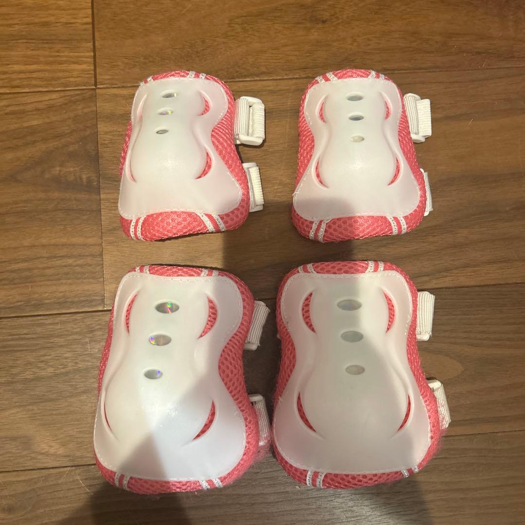 アイデス ゆめかわプリンセス自転車 18インチ ヘルメット プロテクター