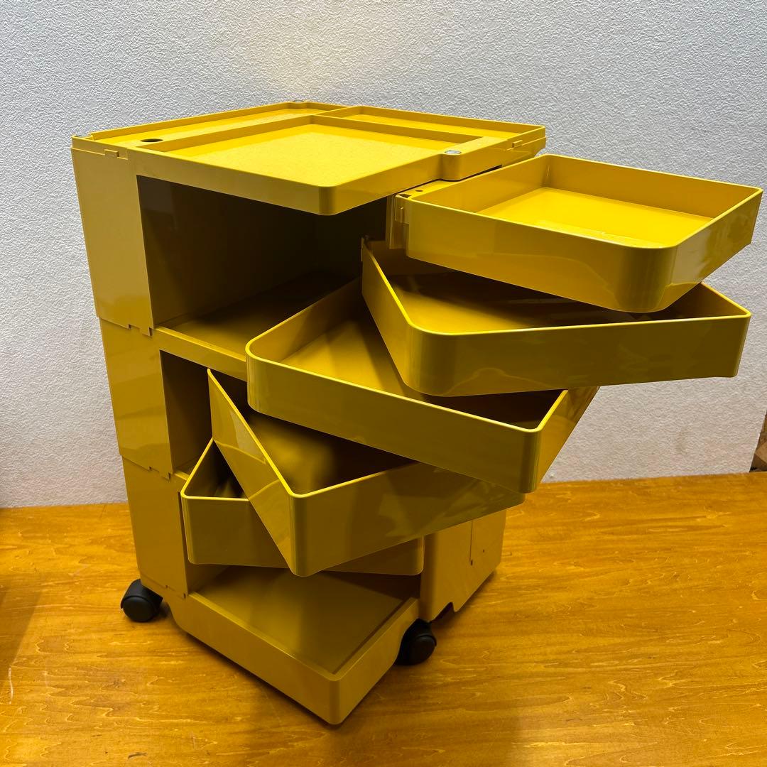 B-LINE ボビーワゴン 3段3トレイ イエロー Amazon.co.jp: B-LINE/ビー