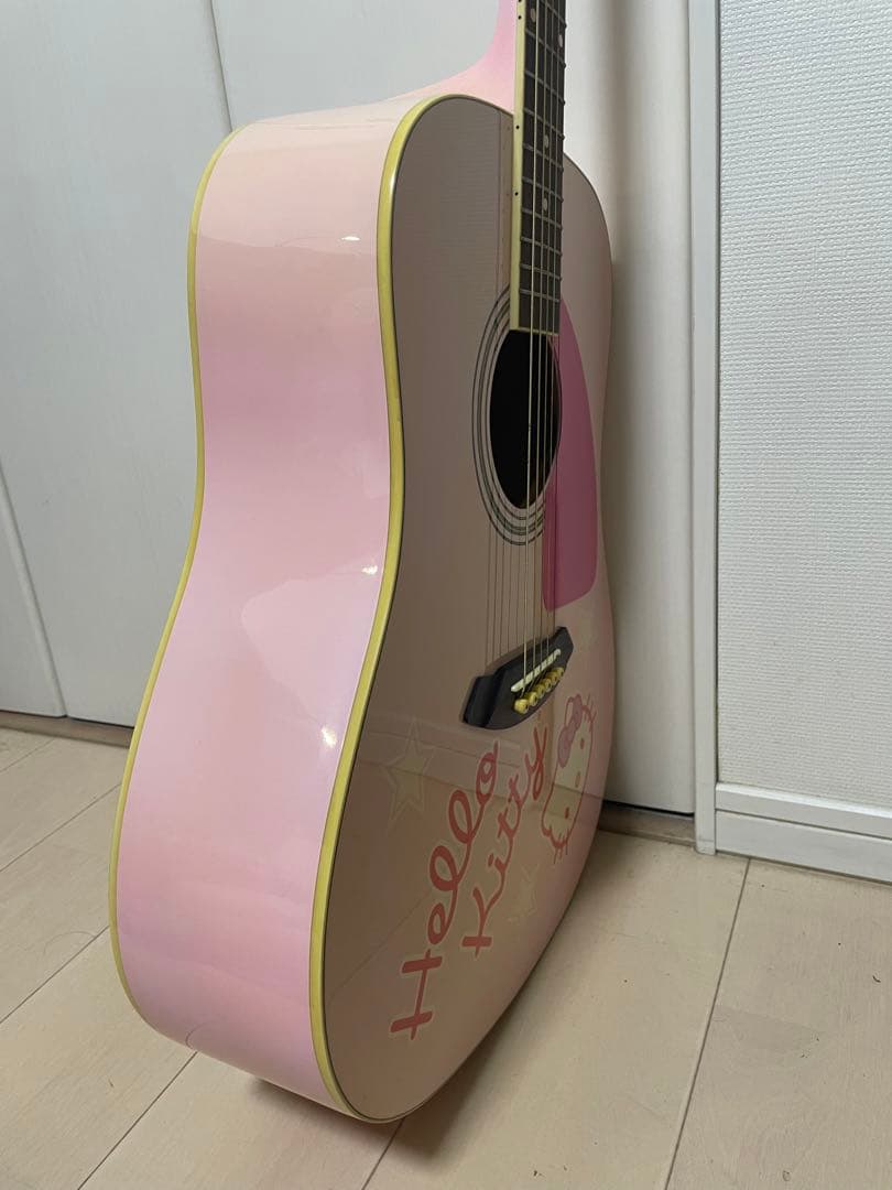 HELLO KITTY キティ Fender フェンダーコラボ アコギ 廃盤 楽器