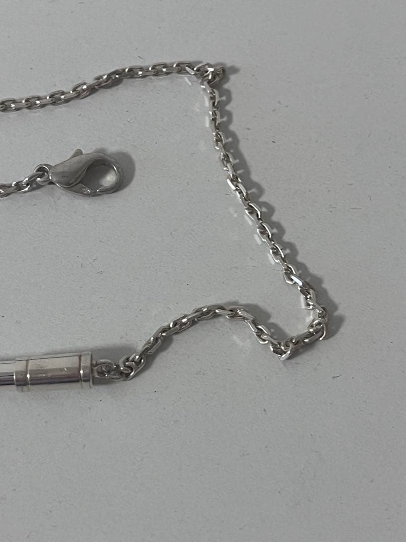美品】エルメス銀製製ボールペン チェーン付き（正規品）芯インクなし
