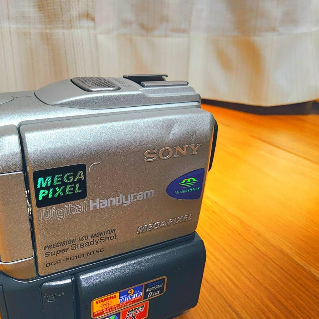 【動作確認済】SONY MiniDV 高画質 ビデオカメラ DCR-PC101