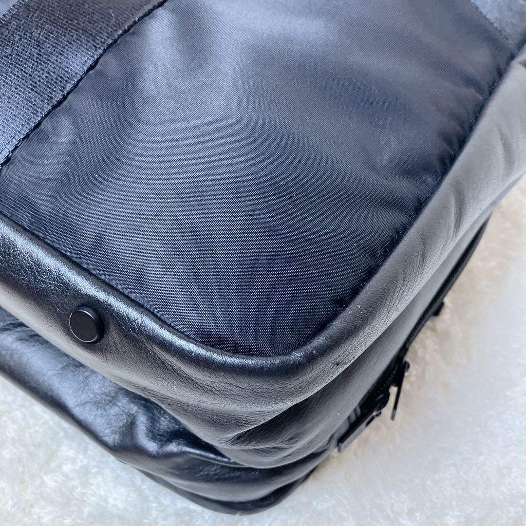 【定価10万】PORTER ポーター タイム 2way レザー ビジネスバッグ