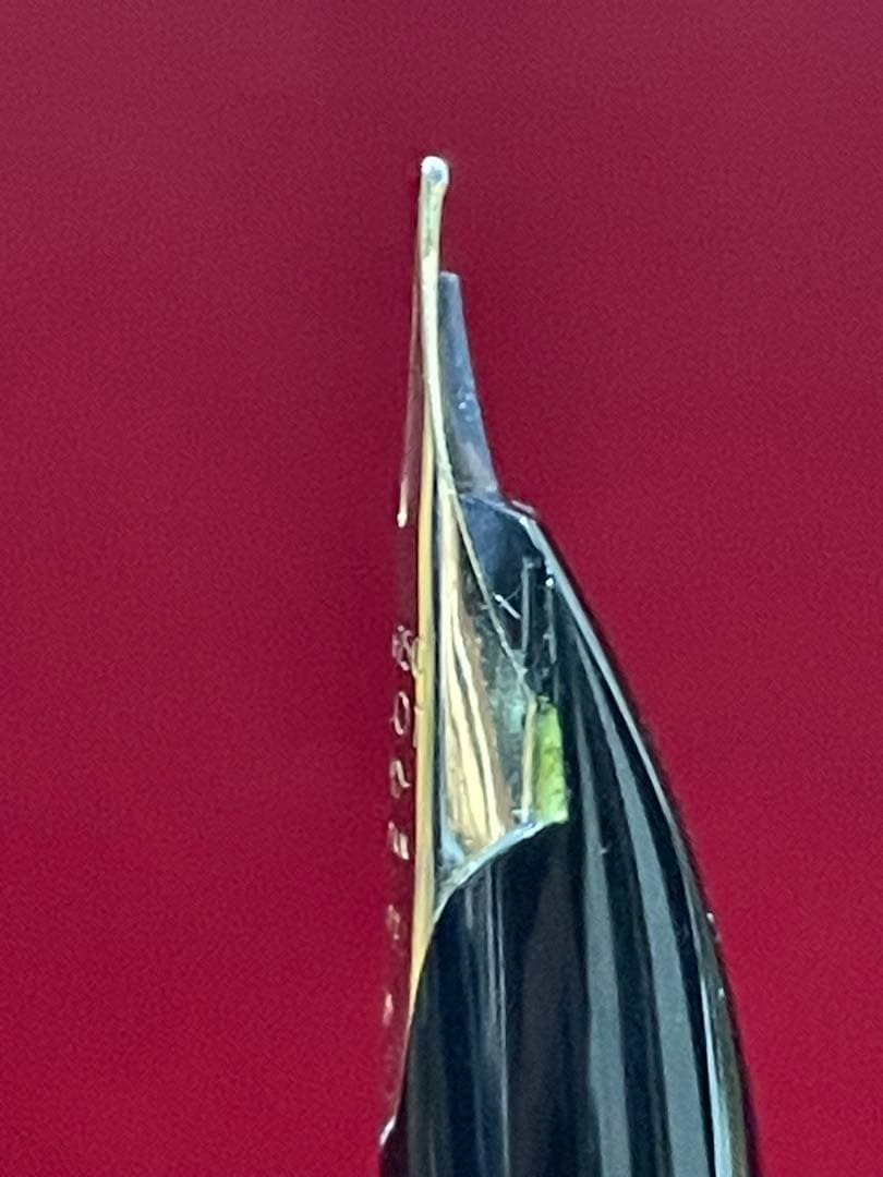 極美品1972年製初代 高級天然イタヤカエデ 大型18K パイロット