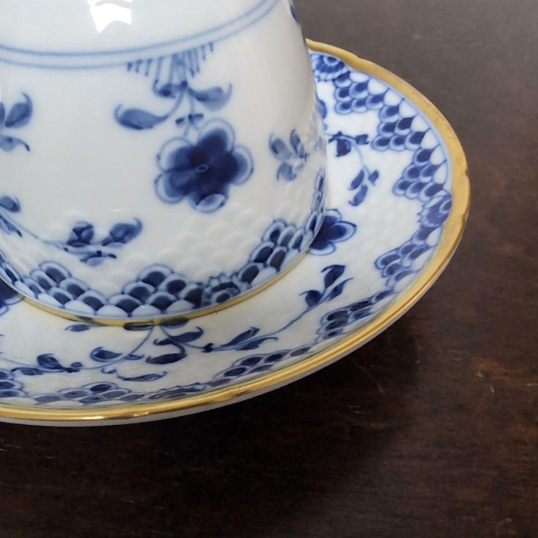 北欧　ビングオーグレンダール B＆G カップ＆ソーサー アンティーク