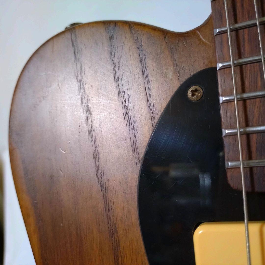 ノーブランド テレキャスタータイプ カスタム仕様 ナチュラルウッド P