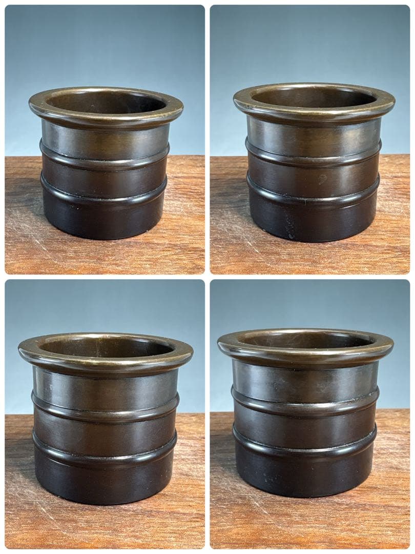 中古品】祥栄堂 唐銅皆具一揃（共箱） - メルカリ