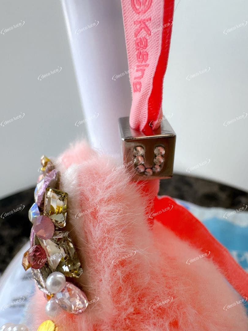 PIN FOR LOVE U スワロフスキー　ラブブ　　モココ MOKOKO