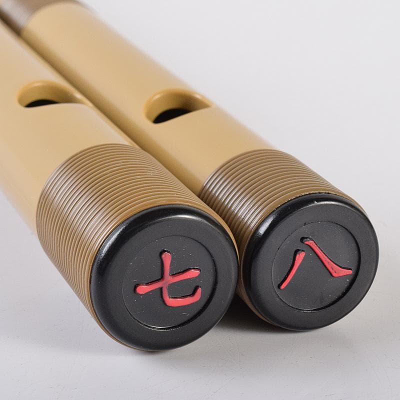 篠笛 スズキ 竹製 銀鈴 プラスチック 童子 七・八本調子 六本 V R7808