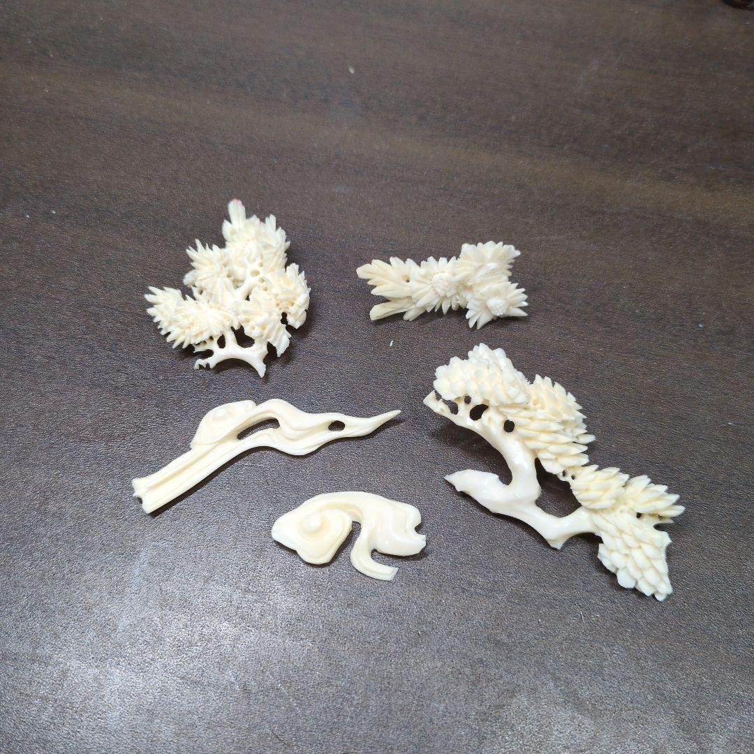 中国美術 八仙 桃源郷 細密彫刻 置物 高さ約42cm - メルカリ