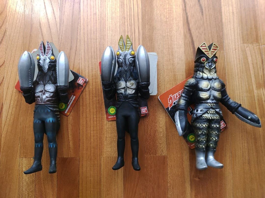 バンダイ ウルトラ怪獣シリーズEX バルタン星人2代目 3代目 Jr