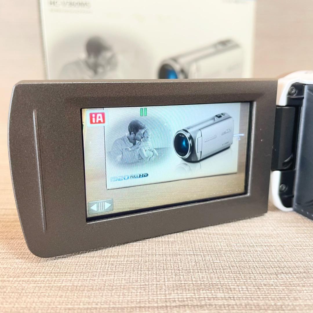 美品✨Panasonic HC-V360MS 16GB HDビデオカメラ 送料込