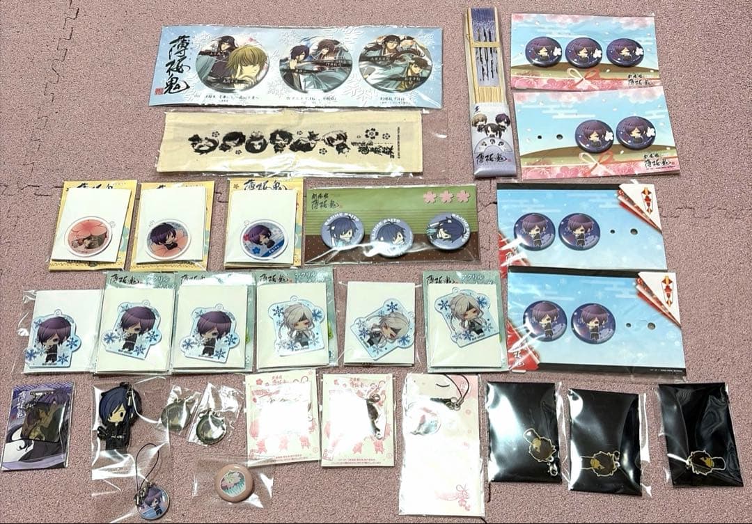 薄桜鬼 缶バッジ ソフト CD その他グッズ