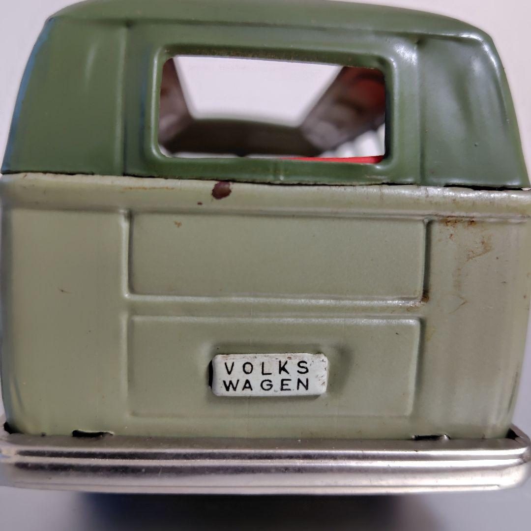 当時物　バンダイ　ブリキ　フォルクスワーゲンタイプ2