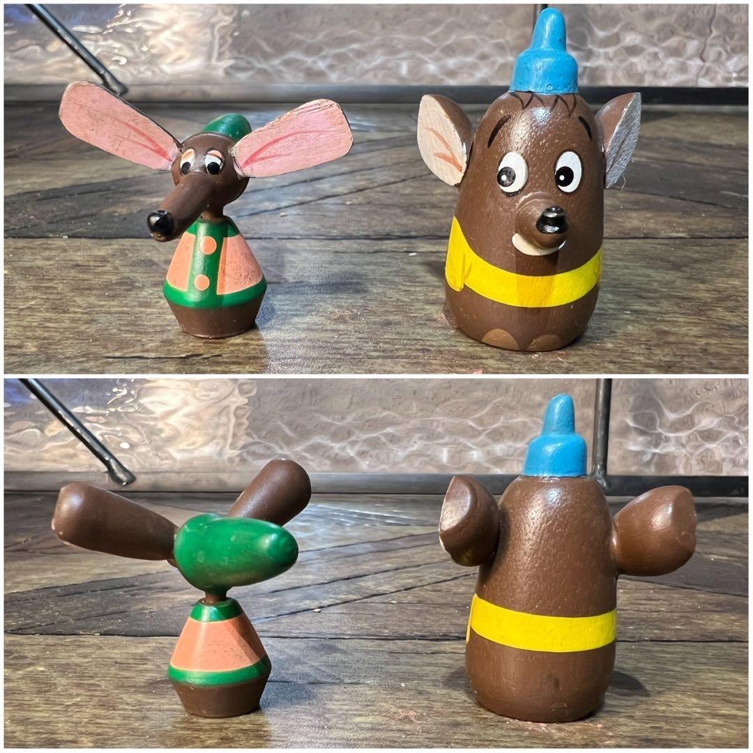 激レア 希少 ディズニー こけし セット 昭和レトロ 木製 人形