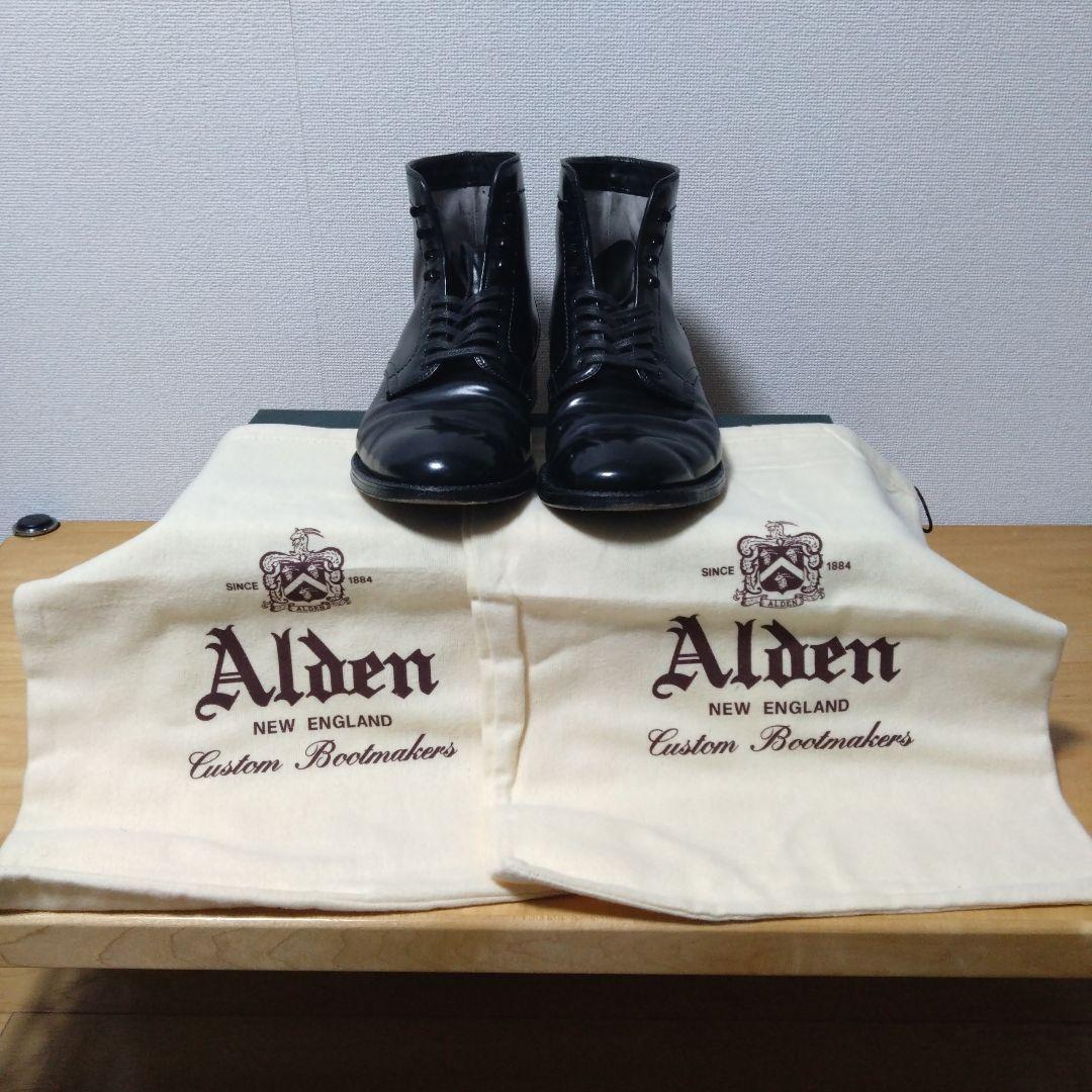 Alden 4562 H コードバンブラック 7 D25センチ相当