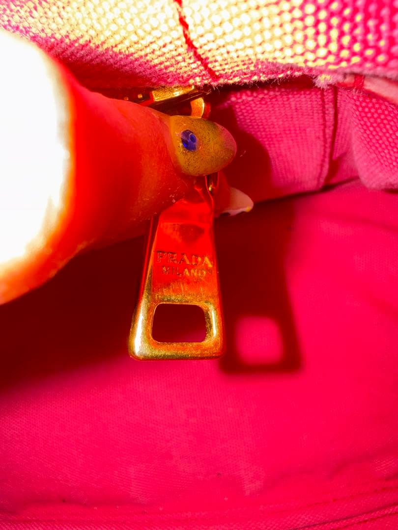 【PRADA】年末セール♡カナパトート♡ピンク♡最終値下げ☆