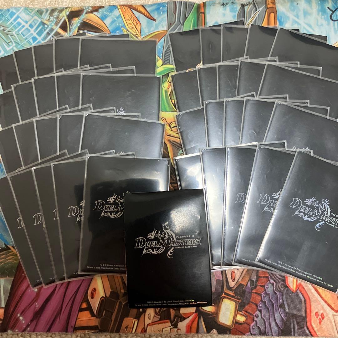 クリアーブルー 旧公式スリーブ プロテクター 新品 2005年 81枚