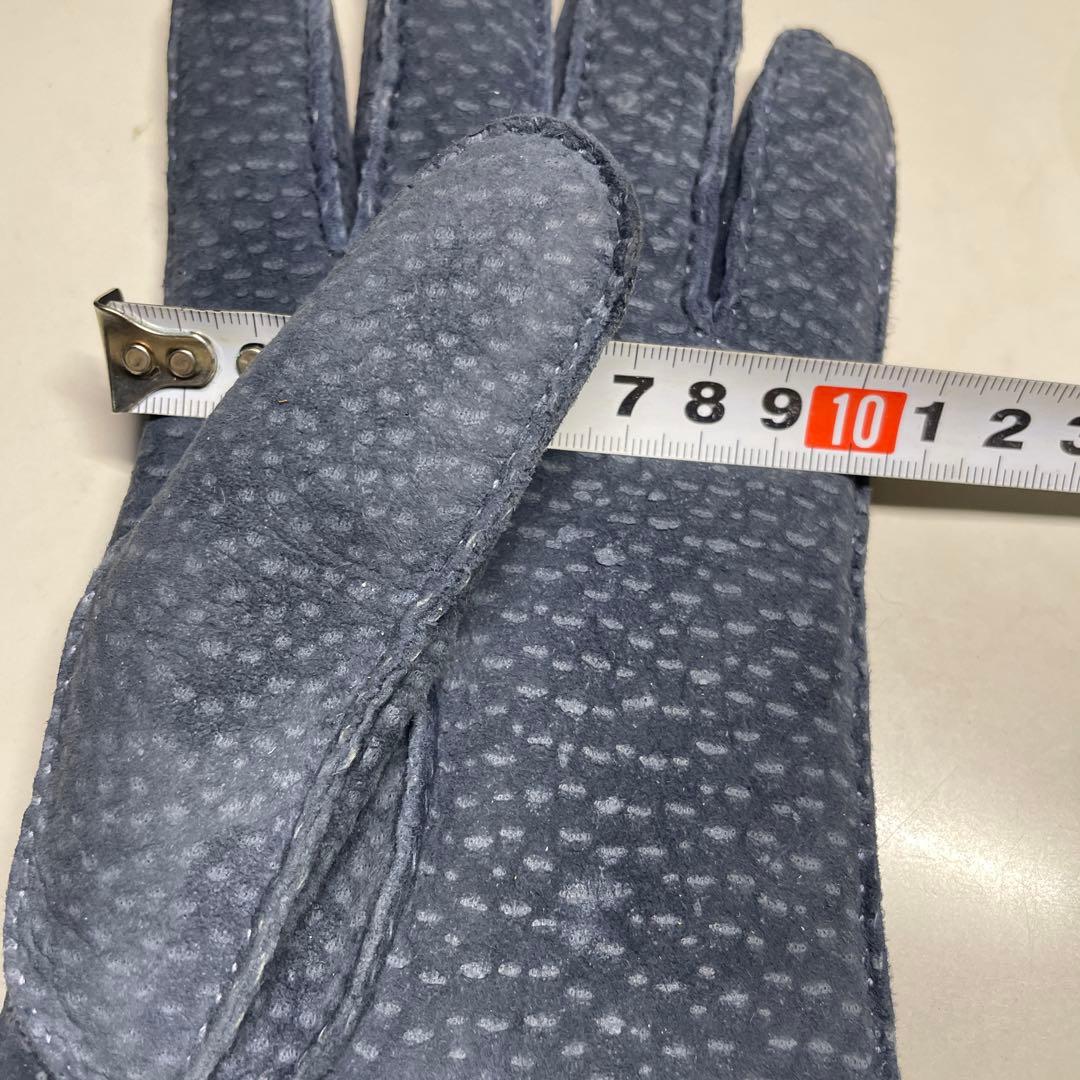 MEROLA カピバラ革 ネイビー（紺色）ライニング：ラパン（うさぎ毛