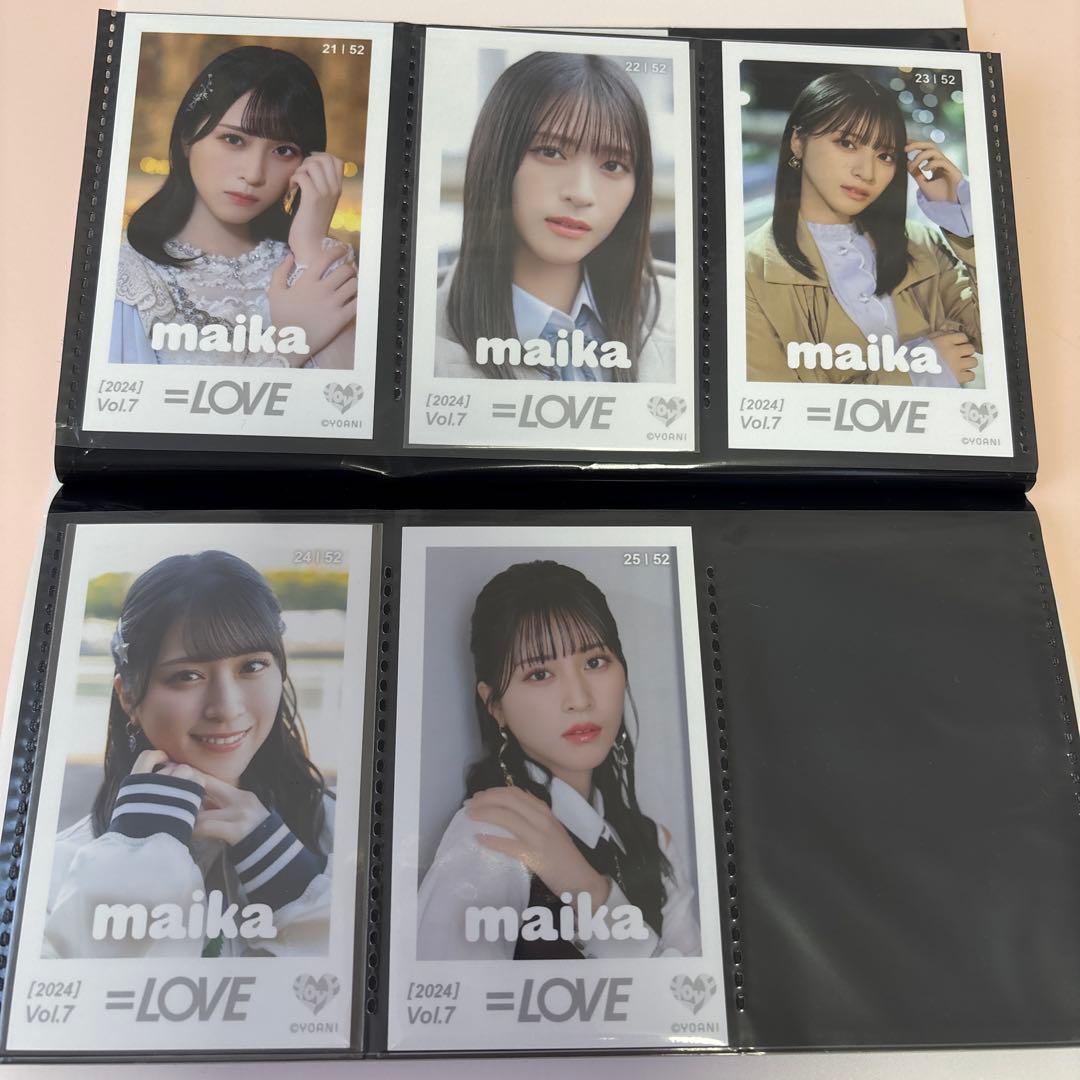 佐々木舞香 ミニフォト レア Vol.10 黒衣装 LOVE イコールラブ