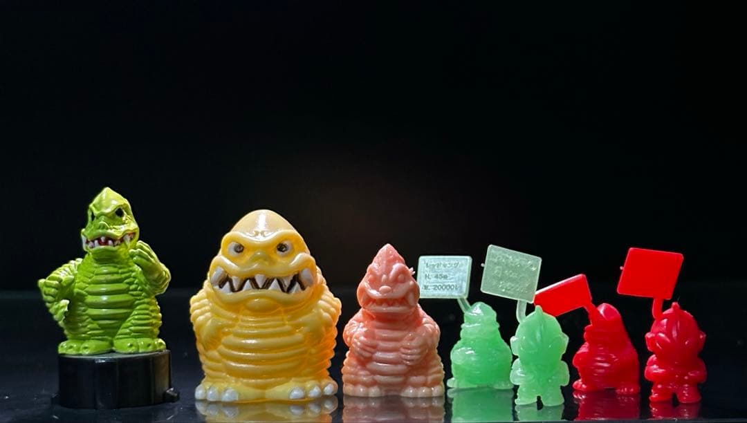 【激レア】ポピー　レッドキング　ソフビ　80年代レッドキングソフビ　他おまけ多数