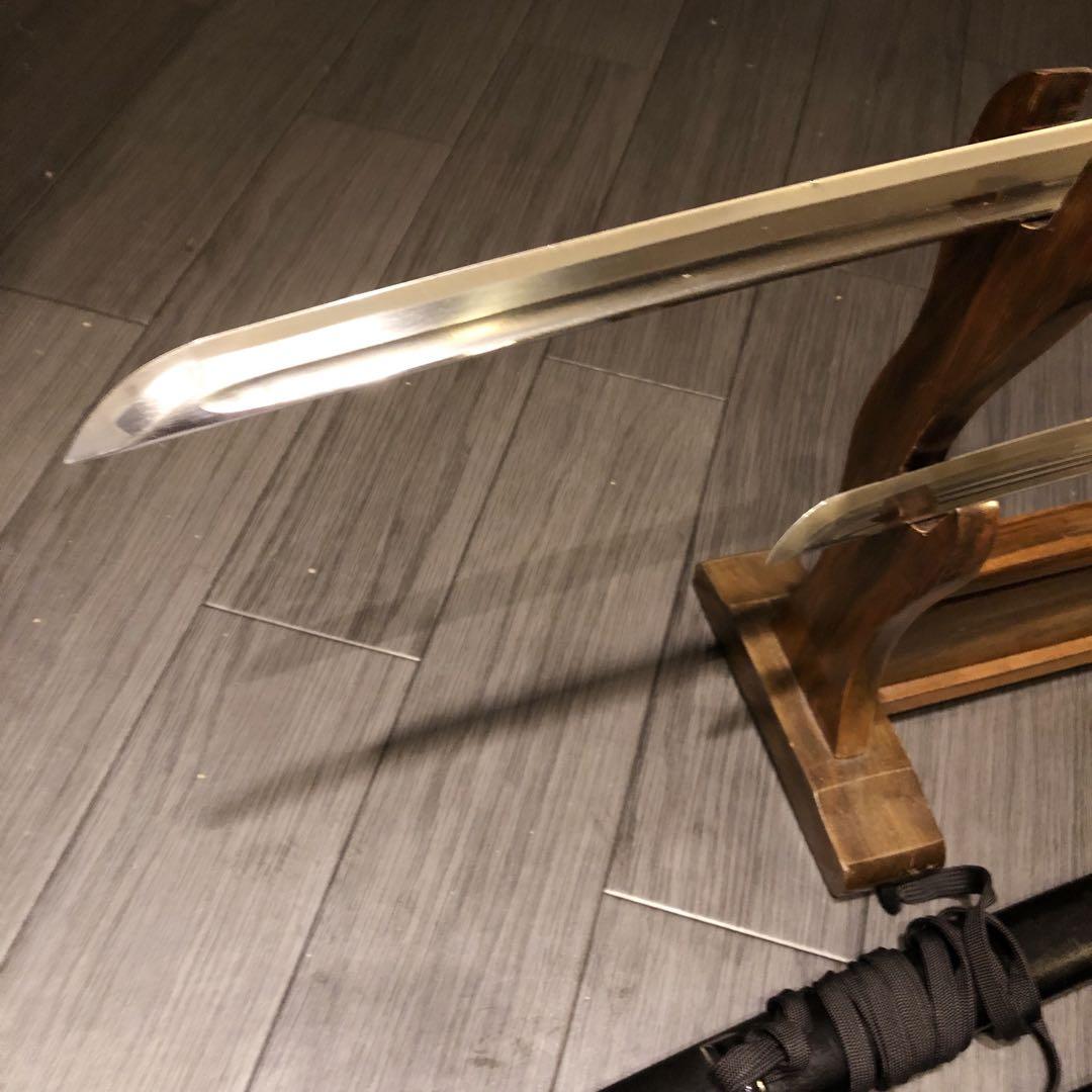 高級模造刀　居合刀　 樋入り刀身　太刀　脇差　大小セット　土佐美術刀剣