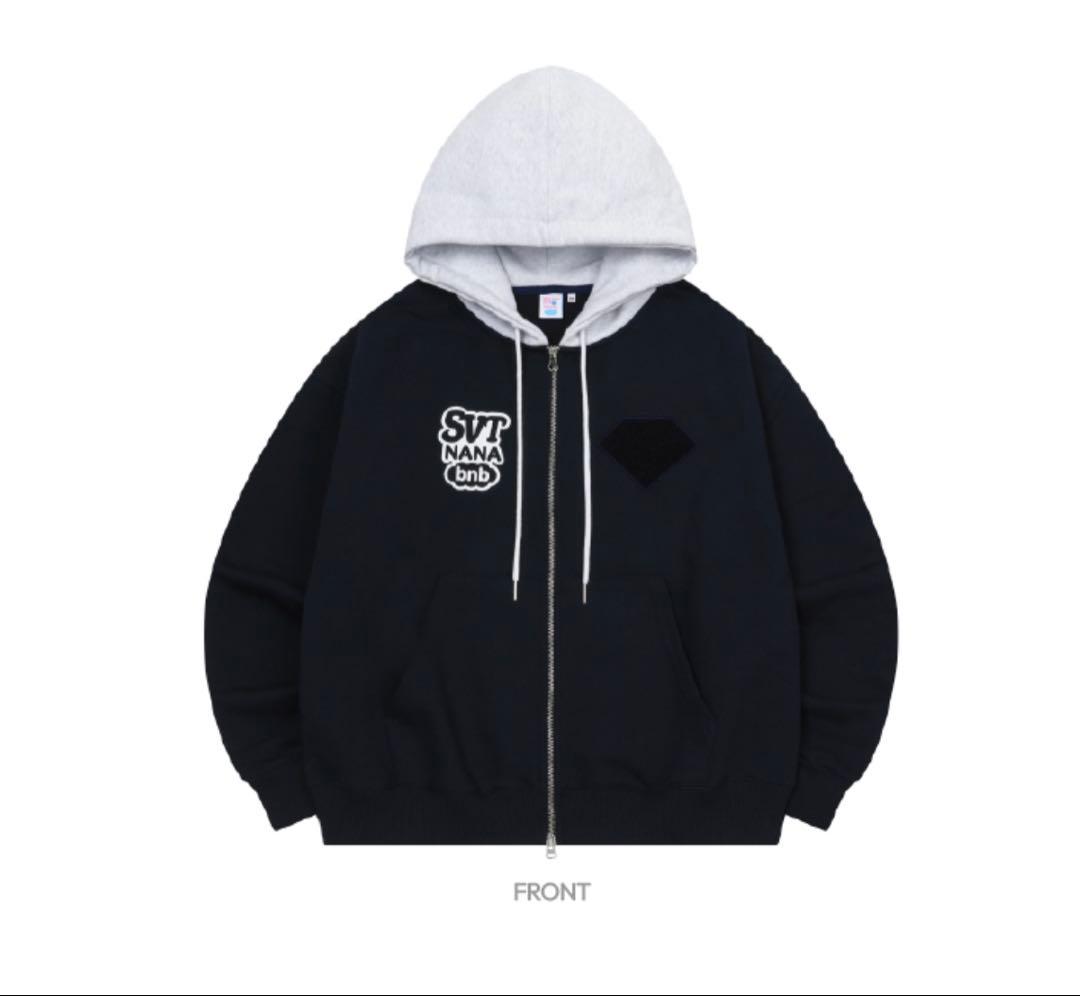 SEVENTEEN NANA bnb ナナ民泊 パーカー Lサイズ