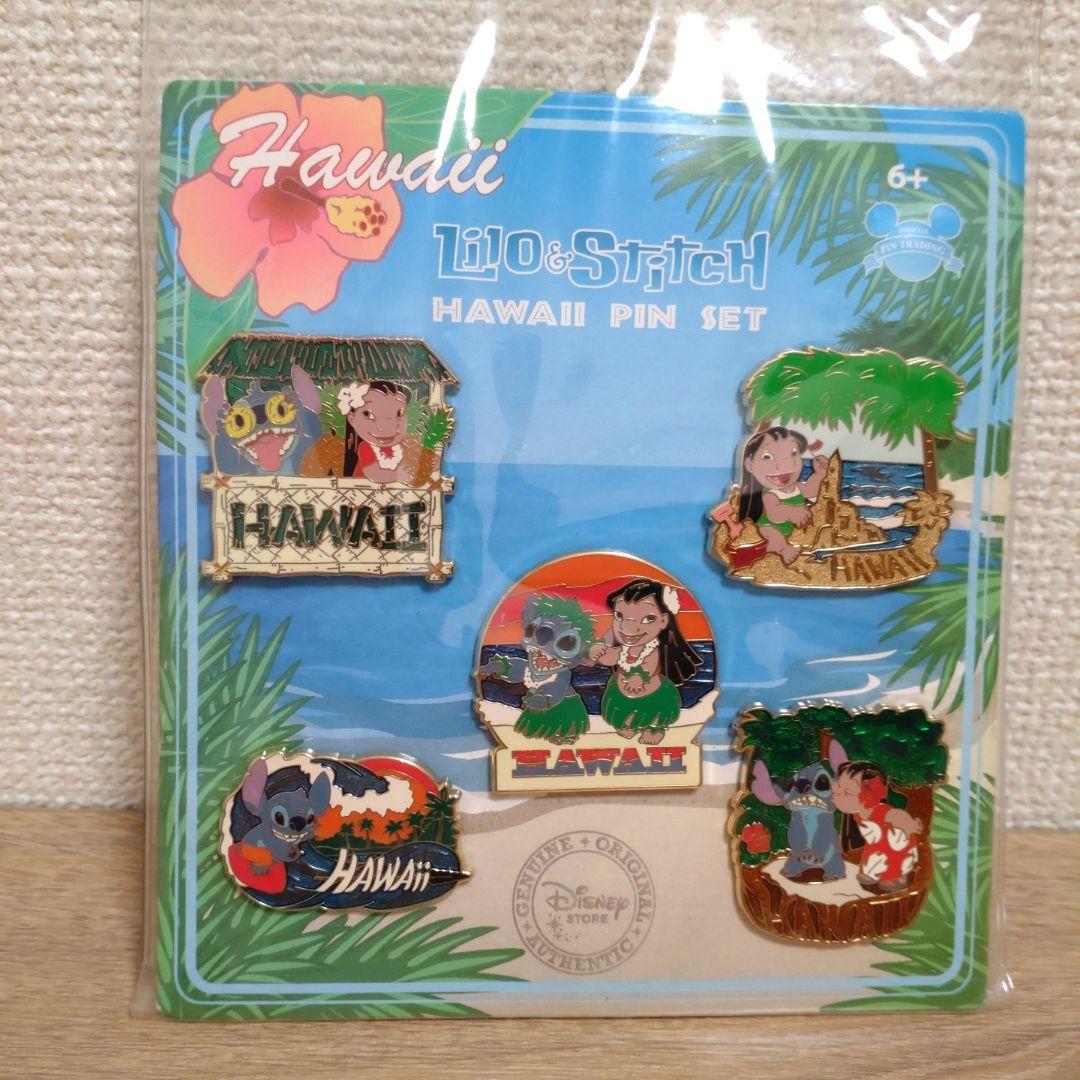 最終値下げ リロ・アンド・スティッチ ハワイ ピンバッジセット リロ・アンド・スティッチ ハワイ ピンバッジセット リロ・アンド