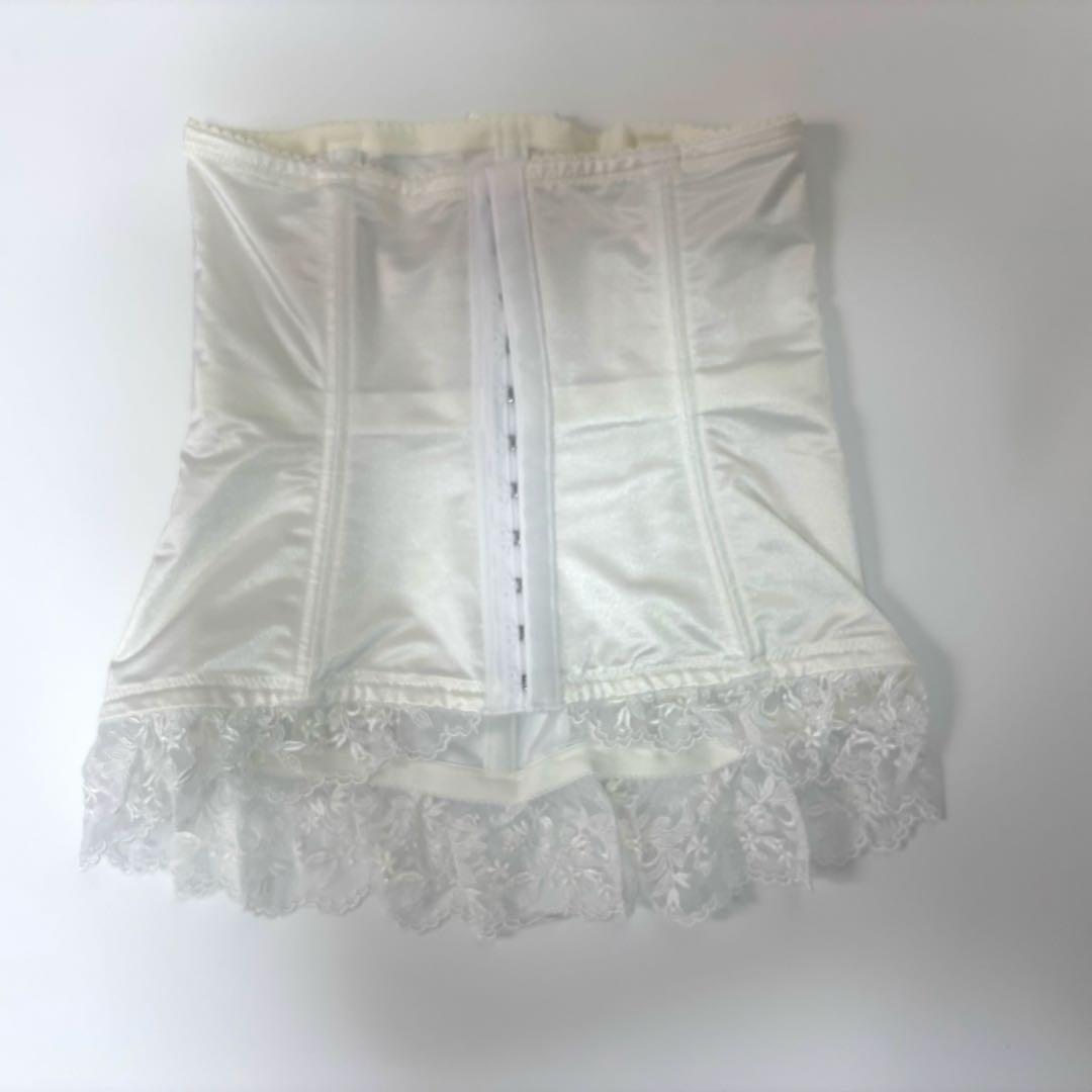 極美品 セモアブライダルインナー ホワイト ウェディングドレス 結婚式 収納袋付